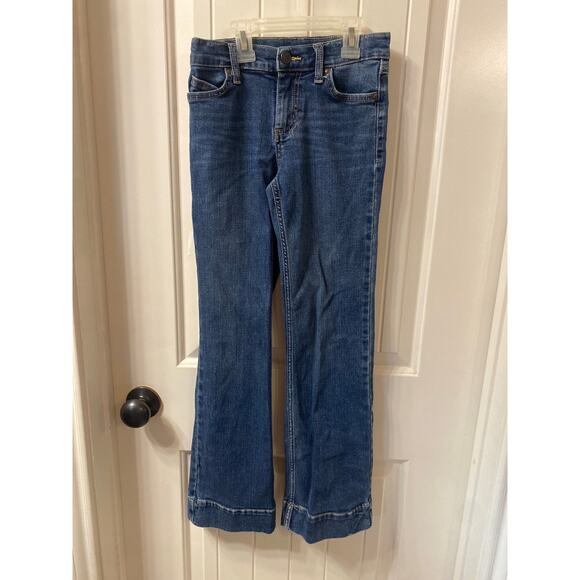 Wrangler Blue Boot Cut Jeans Timeless Design girls size regular 10 - Picture 1 of 8